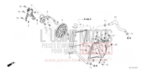 RADIATEUR (D.) GL1800BDP de 2023